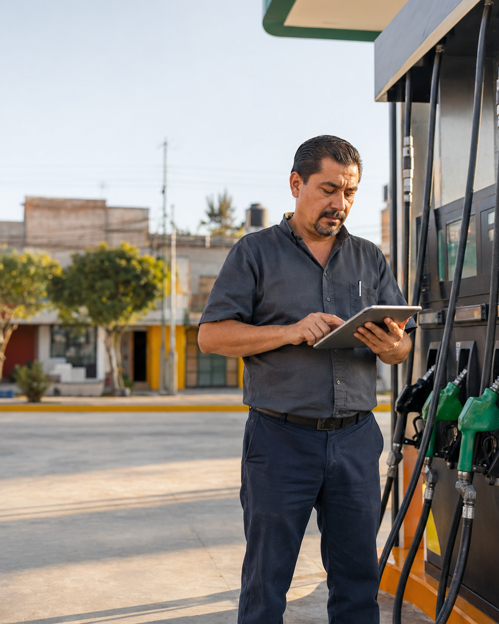 Ejemplo de gasolineras en México